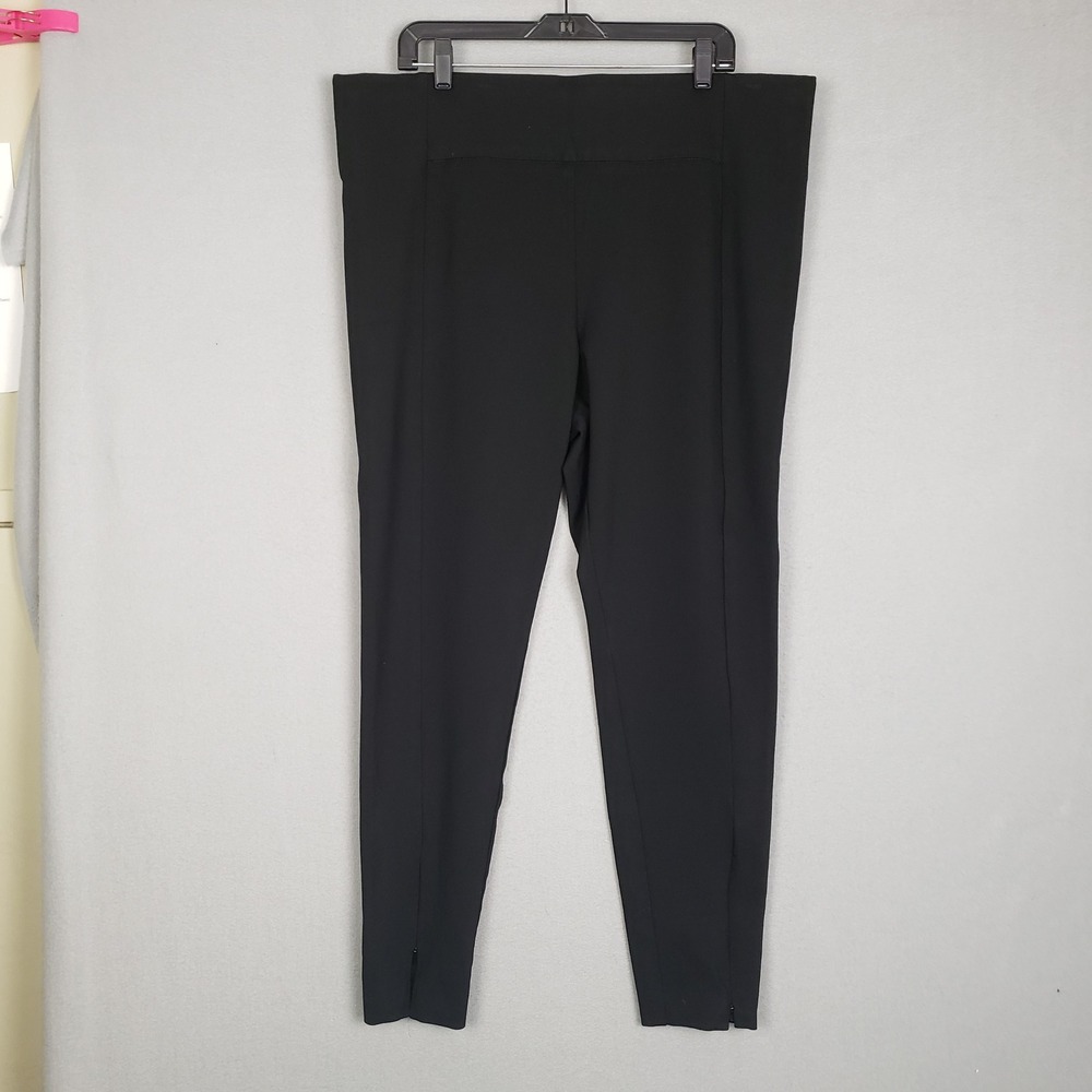 H&M Size‎ XXL Ponte Pant Leggings Solid Black Closet Staple Versatile Everyday